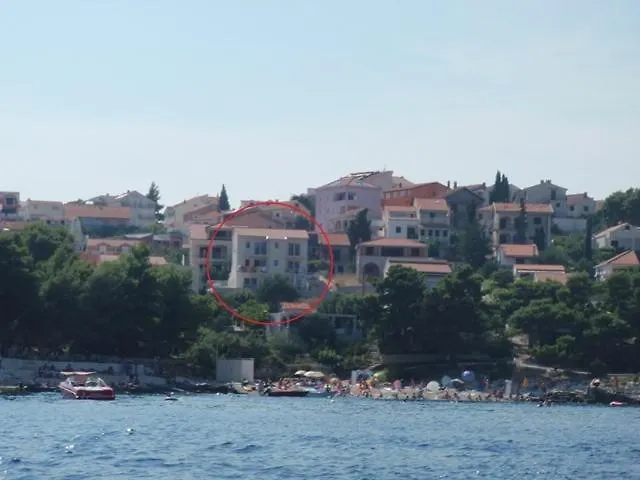 Apartment In Okrug Gornji With Sea View, Terrace, Air Conditioning, Wifi 5069-2 Trogir 0*,  Croatia