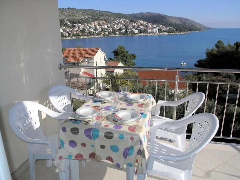 Apartment In Okrug Gornji With Sea View, Terrace, Air Conditioning, Wifi 5069-2 Trogir